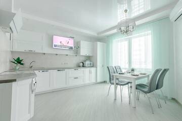 Фото номера Апартаменты с 2 спальнями Апартаменты MGApartments 3 rooms Premium NEW г. Минск 7