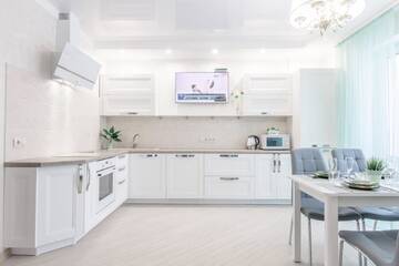 Фото номера Апартаменты с 2 спальнями Апартаменты MGApartments 3 rooms Premium NEW г. Минск 13