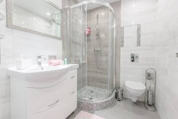 Фото номера Апартаменты с 2 спальнями Апартаменты MGApartments 3 rooms Premium NEW г. Минск 19